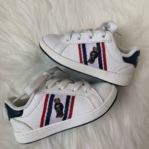 Like New! Polo Oaklynn Bear Sneakers